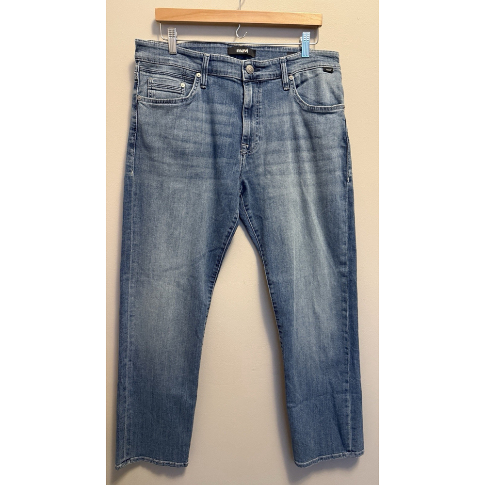 Mavi Matt Jeans Relaxed Straight Leg Mid Rise Men’s Size 35 x 30 NWOT Flawed